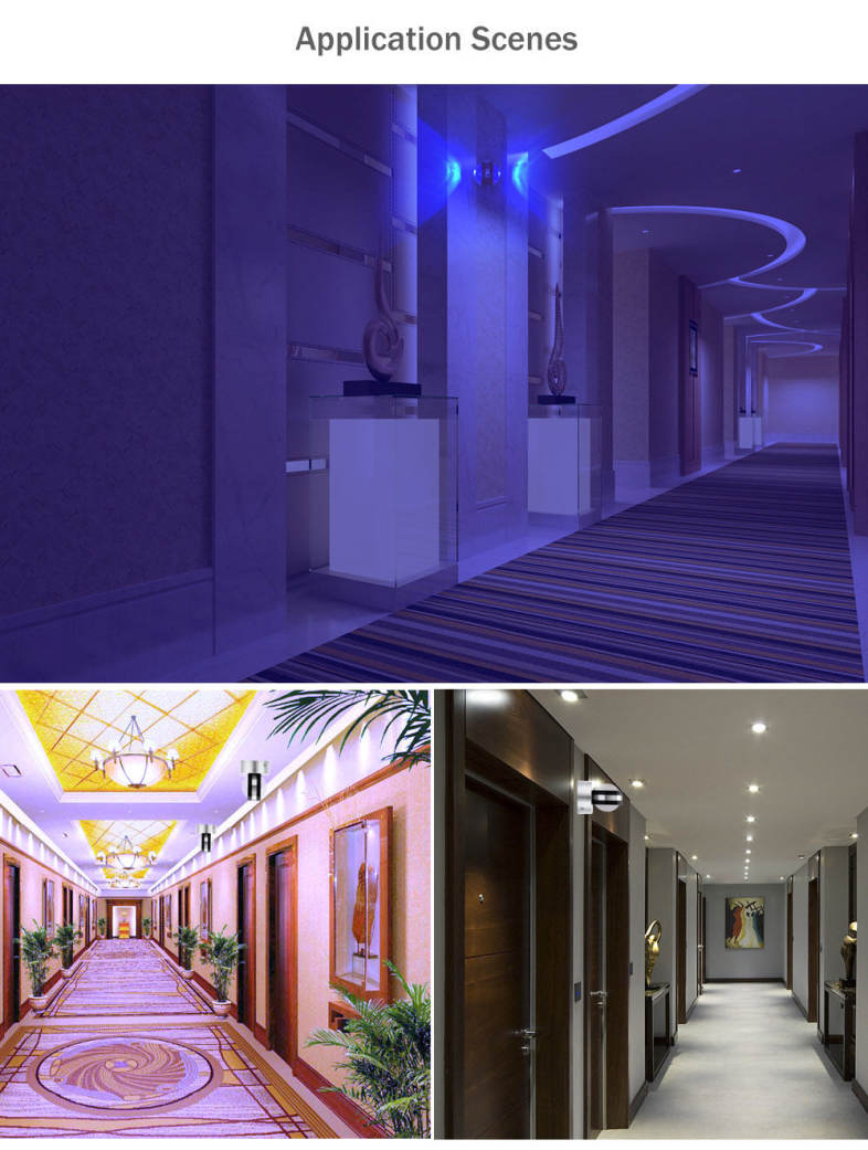 YouOKLight YK2237 2W 160LM Double-side LED Wall Lamp Bedroom Decorate Night Light with 2 LEDs