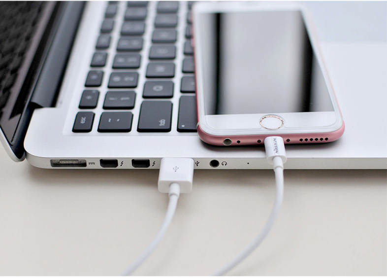 NILLKIN Rapid Cable MFi Certification 8 Pin Charging Data Transmission Round Cord for iPhone 1M