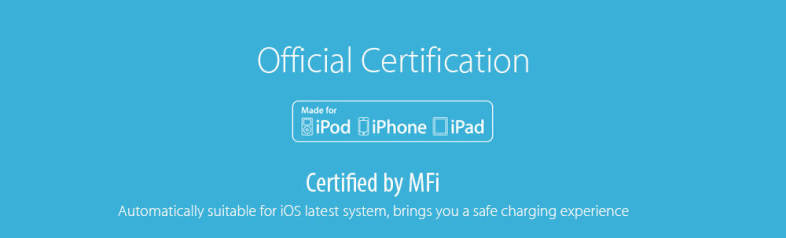 NILLKIN Rapid Cable MFi Certification 8 Pin Charging Data Transmission Round Cord for iPhone 1M