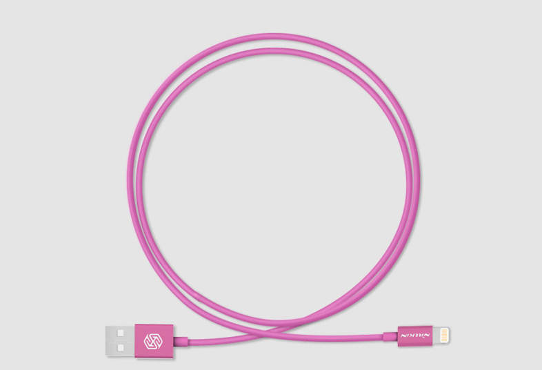 NILLKIN Rapid Cable MFi Certification 8 Pin Charging Data Transmission Round Cord for iPhone 1M