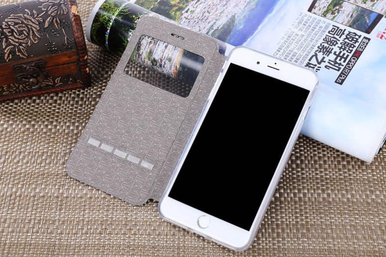 View Window Full Protective Case Cover Smart Answer for iPhone 7 Plus