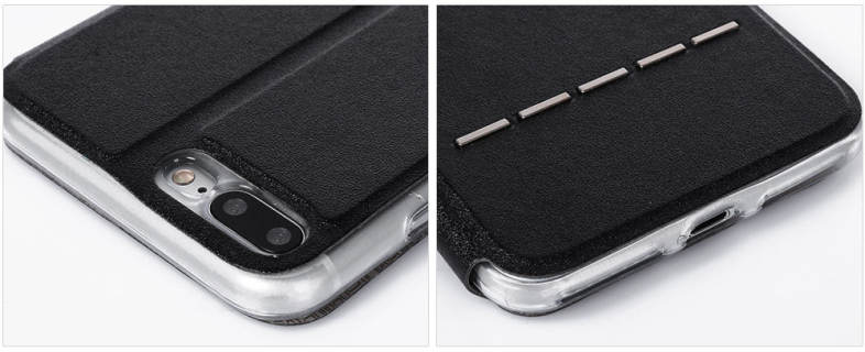 View Window Full Protective Case Cover Smart Answer for iPhone 7 Plus