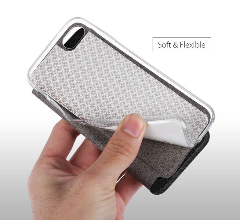 View Window Full Protective Case Cover Smart Answer for iPhone 7 Plus