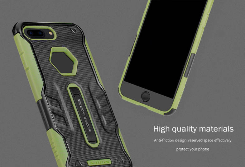 NILLKIN Defender 4 Case Alloy Stander Sports Car TPU Cover for iPhone 7 Plus