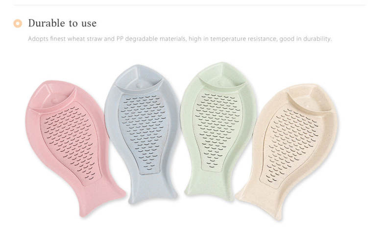 Multifunctional Fish Shape Dumpling Dish with Seasoning Plate Kitchen Tool