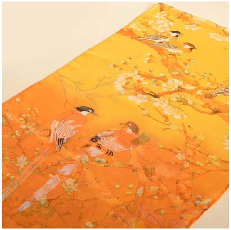 Casual Magpie Floral Print Sun Protection Scarf for Women