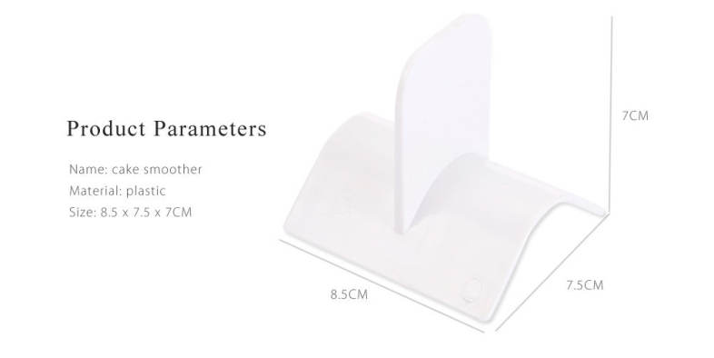 U Shape Fondant Cake Smoother Cream Icing Polisher Tool