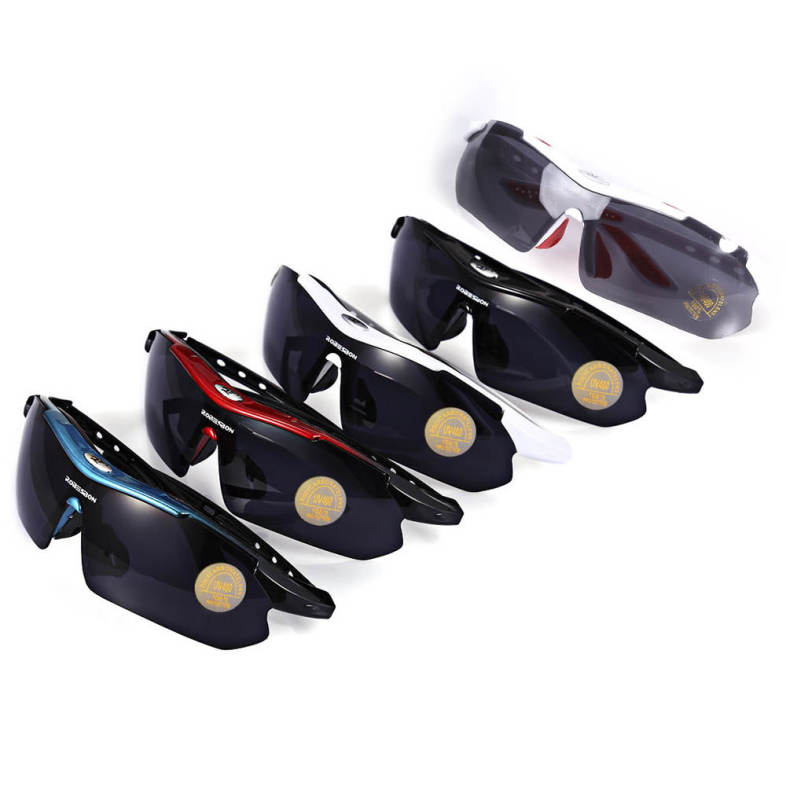 Robesbon 0089 - 1 Men Cycling Eyewear Outdoor Cycling Glasses Bicycle Bike UV400 Sports Sun Glasses