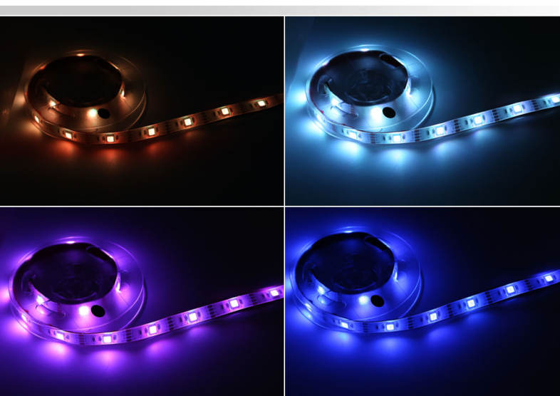 DC 5V 5W 600LM 1M LED Strip Light Waterproof RGB Lamp with 30 LEDs
