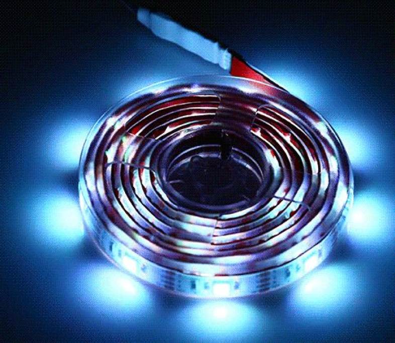 DC 5V 5W 600LM 1M LED Strip Light Waterproof RGB Lamp with 30 LEDs