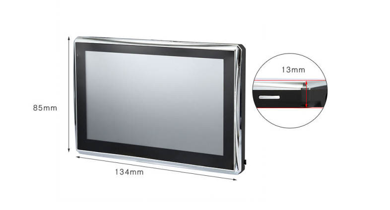 A2 5 inch Vehicle GPS Navigation TFT Touch Screen FM Radio Video Player