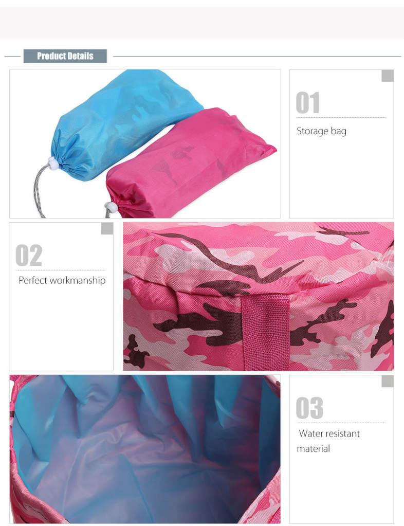 Outdoor Travel Portable Wash Basin Folding Bag