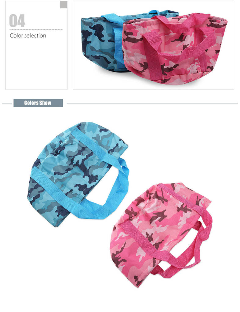 Outdoor Travel Portable Wash Basin Folding Bag