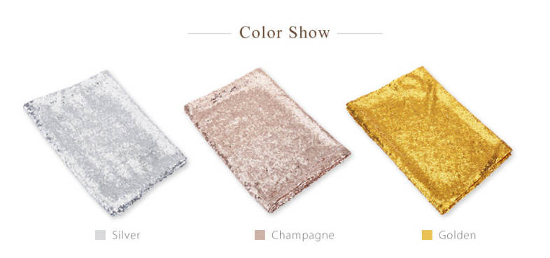 275 x 30cm Sequin Table Runner for Wedding Party