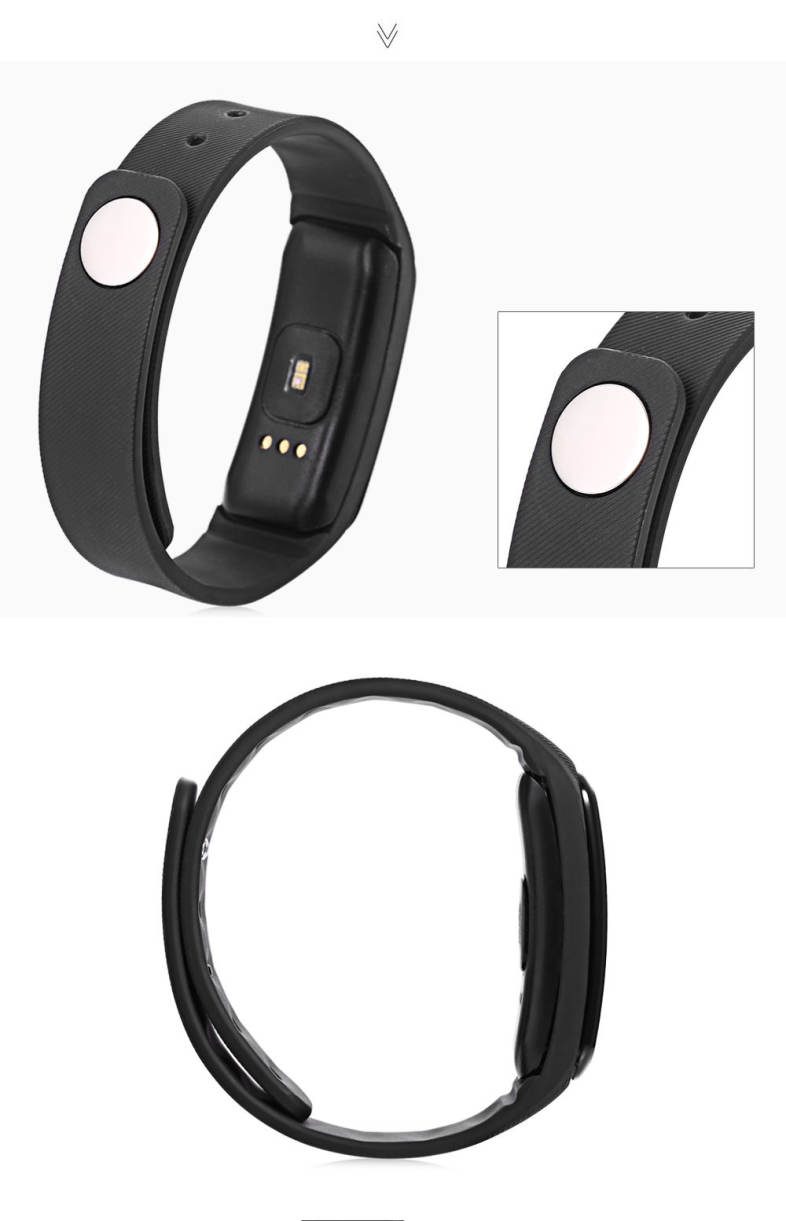 X6 Smart Bracelet Heart Rate Monitor Call SMS Reminder Wristband