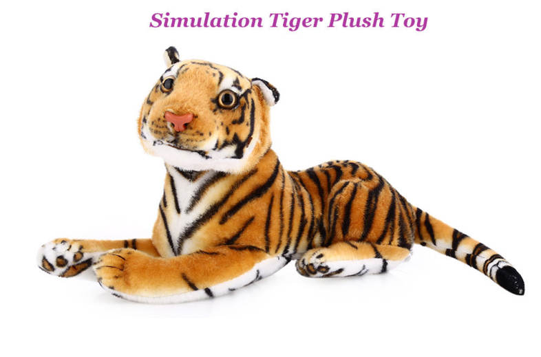 Child Lovely Simulation Tiger Doll Plush Toy Birthday Christmas Present Decoration