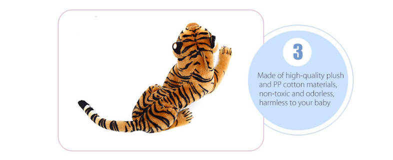 Child Lovely Simulation Tiger Doll Plush Toy Birthday Christmas Present Decoration