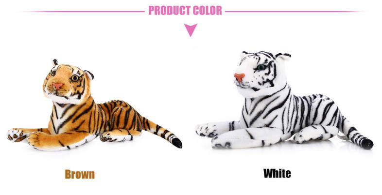 Child Lovely Simulation Tiger Doll Plush Toy Birthday Christmas Present Decoration