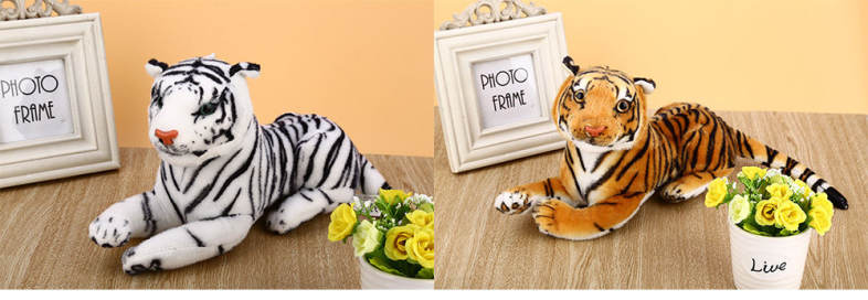 Child Lovely Simulation Tiger Doll Plush Toy Birthday Christmas Present Decoration