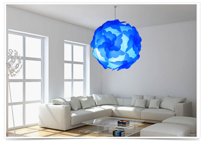 YouOKLight YK2240 12PCS Petaloid IQ Lampshade with Puzzle Creative Decor Design for Room Bar