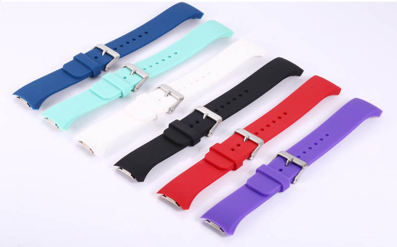 20mm Silicone Band Strap Pin Buckle Wristband for SAMSUNG Gear S2 R720 Smart Watch