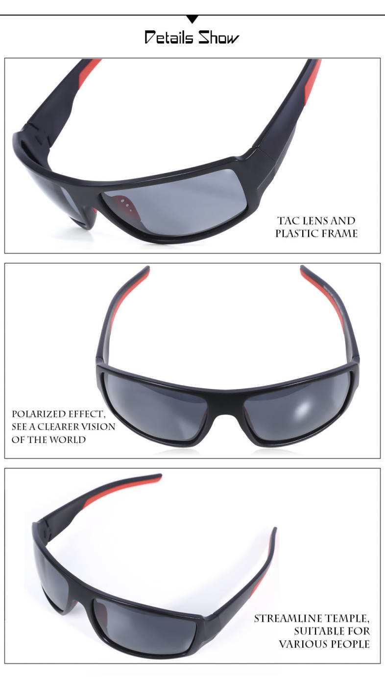 UV400 Protection Polarized Goggles Sunglasses Eyewear Outdoor Sport Accessory