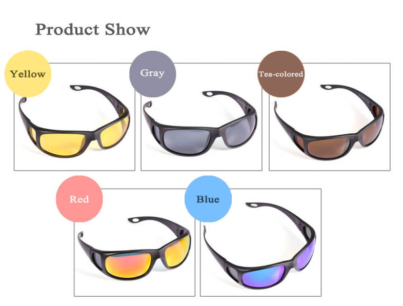 Polarized Driving Fishing Goggles Sunglasses Eyewear Outdoor Sport Accessory