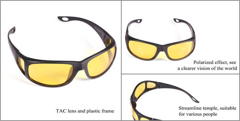 Polarized Driving Fishing Goggles Sunglasses Eyewear Outdoor Sport Accessory