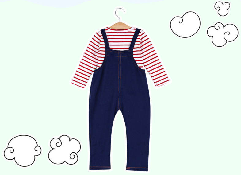 Casual Cotton Blend T-Shirt Fetch It Print Babies Twinset