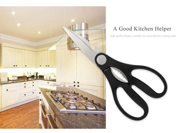 Multifunctional Stainless Steel Kitchen Food Scissor Shear