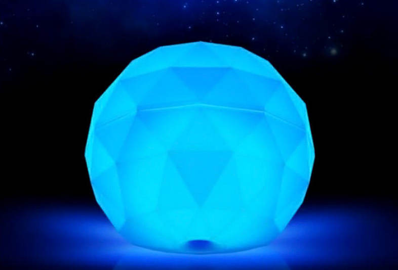 PopuPine M01 Ultra Mini HiFi LED Shinning USB2.0 Speaker MP3 Player with 3.5mm Jack for Outdoor Travel - 2PCS