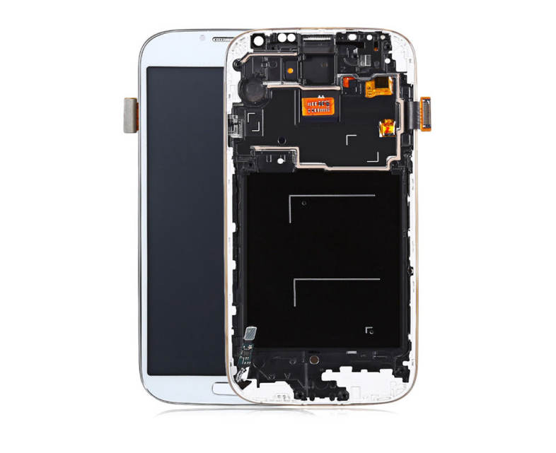 Replacement LCD Screen Frame Assembly   Touch Glass Digitizer Phone Repair Tool Kit for Samsung S4 I9505