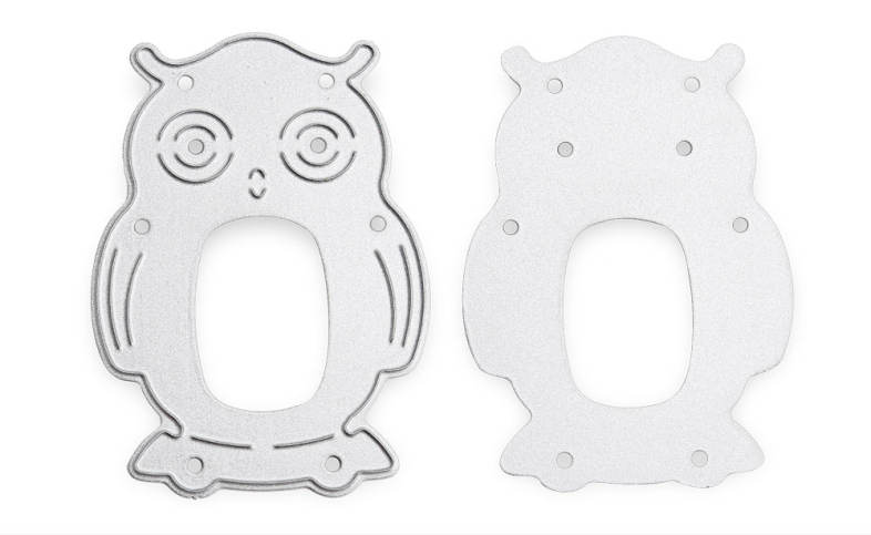 Metal Owl Cutting Dies Stencil DIY Card Paper Scrapbooking Album Embossing