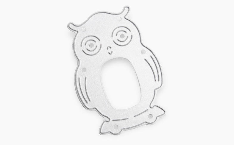 Metal Owl Cutting Dies Stencil DIY Card Paper Scrapbooking Album Embossing