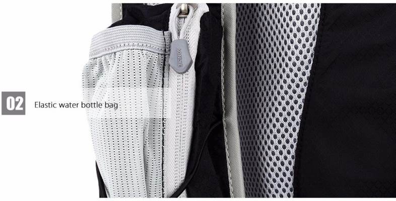 AONIJIE 12L Unisex Sports Bag Backpack with 2L Water Bag for Hiking Climbing