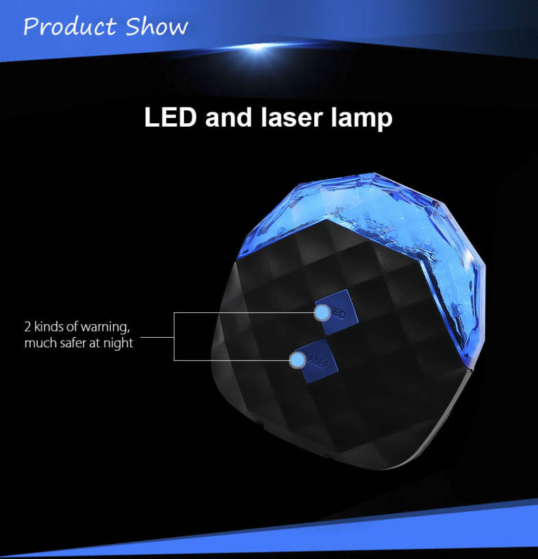 Bicycle Rear Light LED Flash Laser Lamp Bike Decoration Safety Warning Taillight