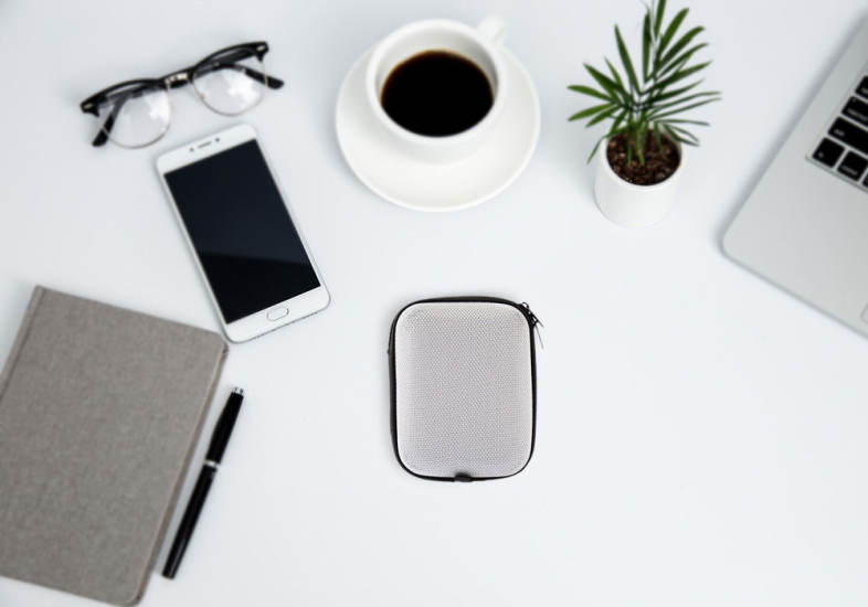 EVA Portable Earphones Accessory Zipper Box