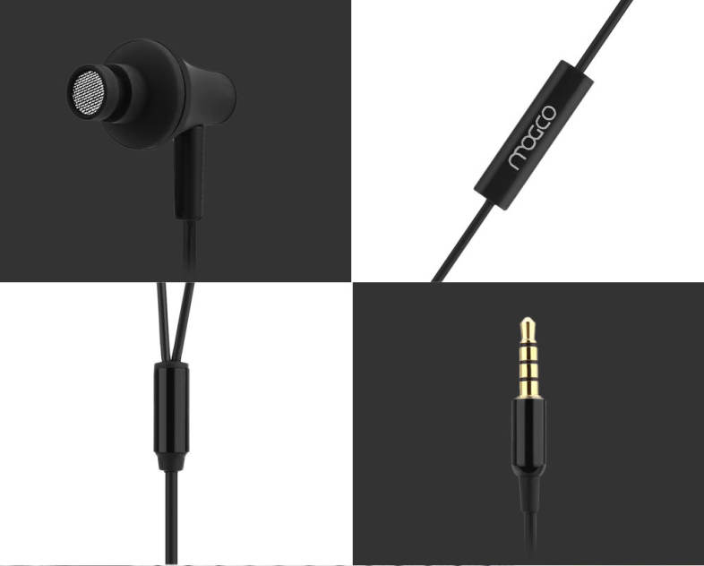 MOGCO M6 HiFi Wired Earphones Headphones