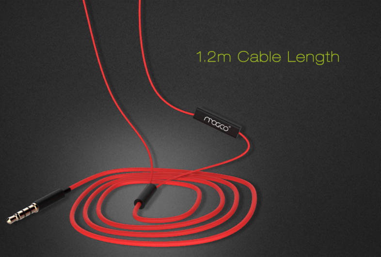 MOGCO M3 HiFi Wired Earphones Headphones