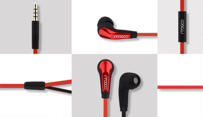 MOGCO M2 HiFi Wired Earphones Headphones