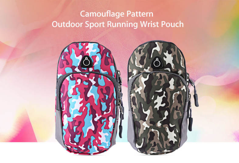 Outdoor Sport Running Wrist Pouch Cellphone Bag
