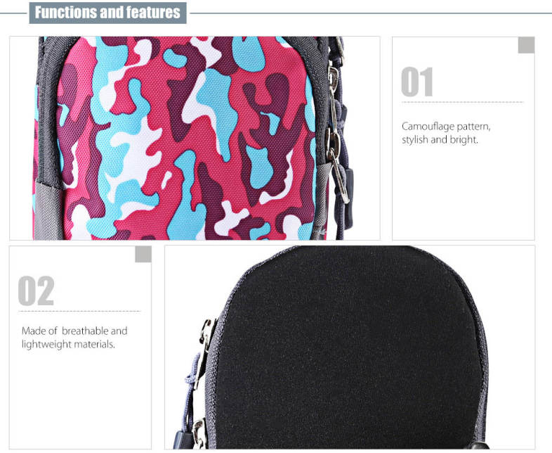 Outdoor Sport Running Wrist Pouch Cellphone Bag