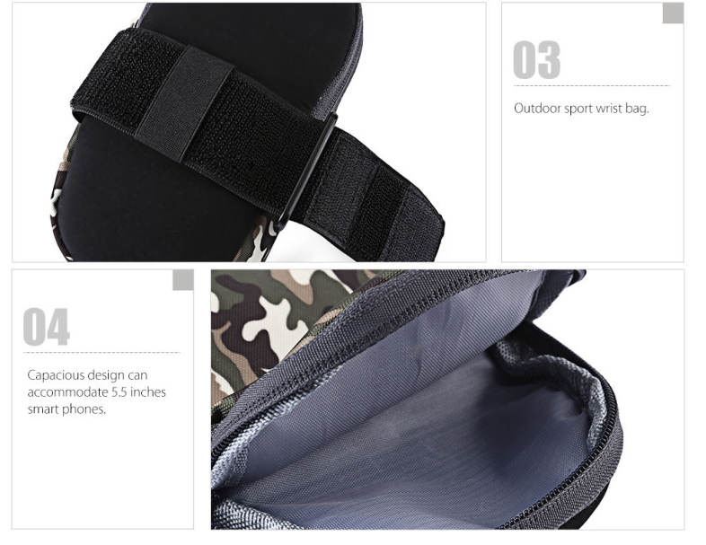 Outdoor Sport Running Wrist Pouch Cellphone Bag