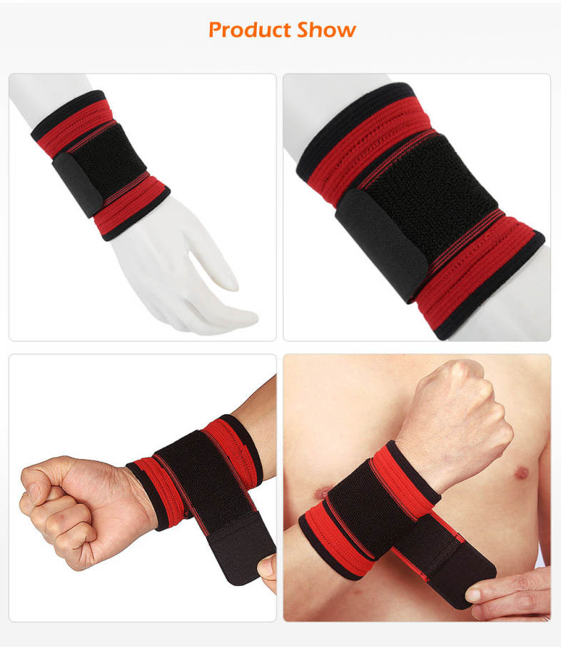 YUNDONGZHE Outdoor Sports Safety Elastic Wrist Protector Support for Basketball Football Cycling