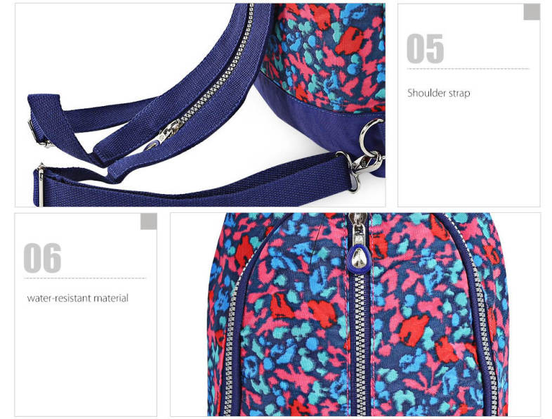 JINQIAOER Waterproof Cross Body Belt Chest Bag Mixed Colors Travel Shoulder Backpack