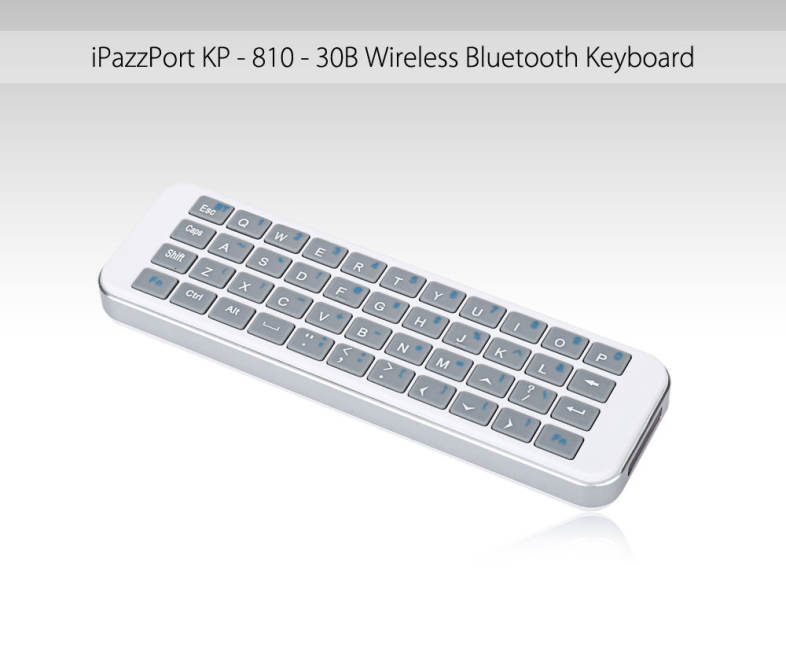 iPazzPort KP - 810 - 30B Wireless Bluetooth Keyboard for Fire TV Stick