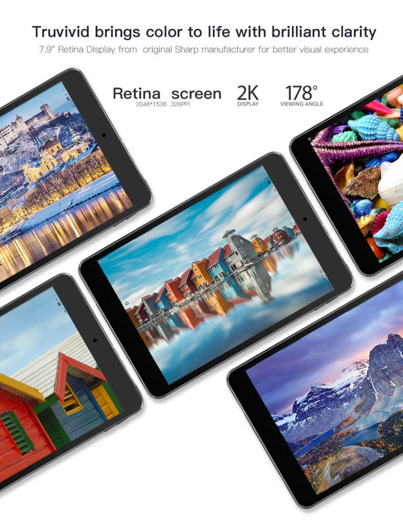 FNF Ifive Mini 4S Tablet PC 7.9 inch Android 6.0 RK3288 Quad Core 1.6GHz 2GB RAM 32GB ROM 2.0MP   8.0MP Cameras
