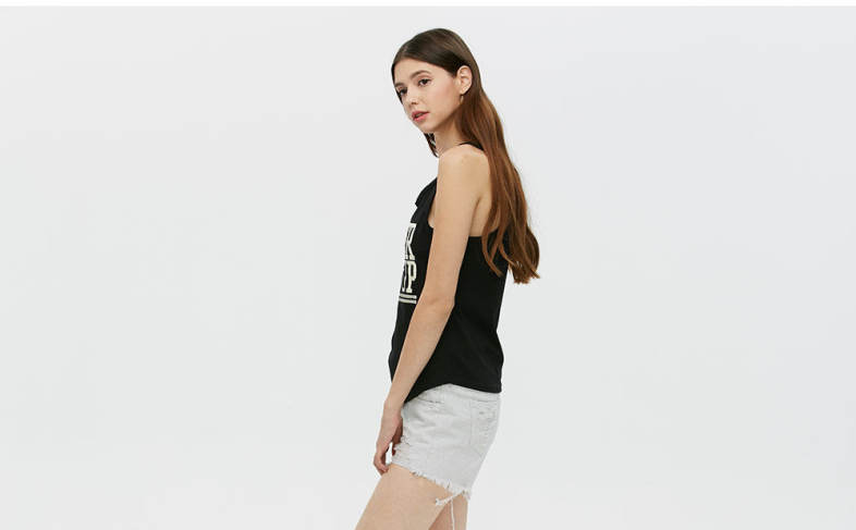 Trendy Mid Waist Button Ripped Denim Shorts for Women