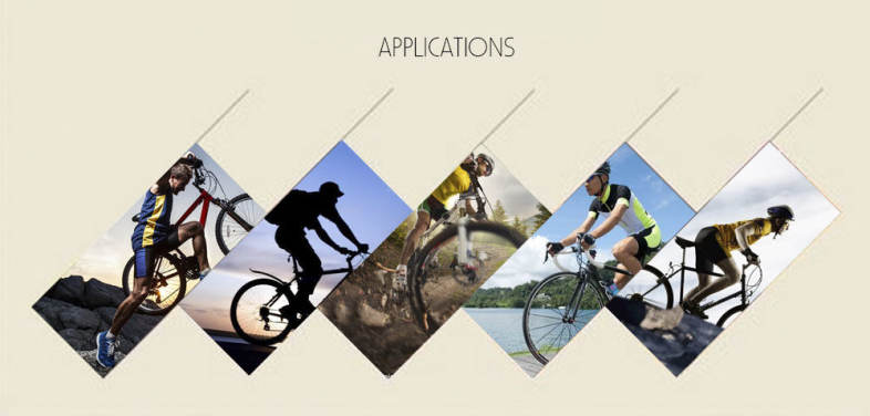 REALTOO Bicycle Uniform Silicone Gel Padded Cycling Shorts