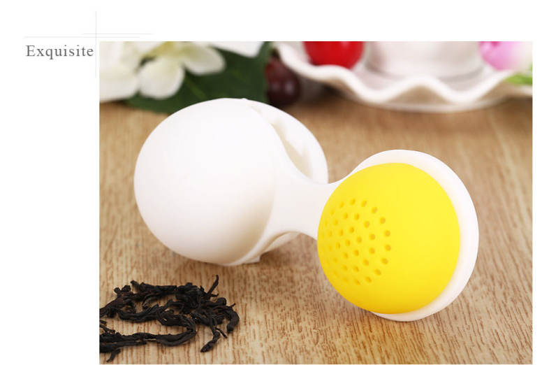 Egg Shape Silicone Tea Infuser Strainer Filter